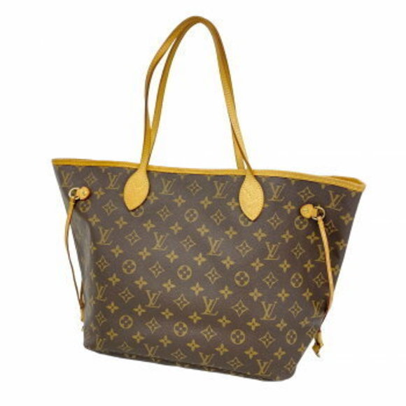 Louis Vuitton Monogram Neverfull MM Tote Bag Brown - Picture 1 of 9
